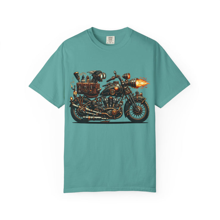 Motorcycle T-Shirt, Unisex Graphic Tee, Biker Shirt, Gift for Him/Her, Festival Apparel, Cool Casual Wear, Bike Design