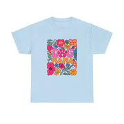 Dog Mama Floral Tee, Cute Dog Mom T-Shirt, Flower Design Unisex Cotton Shirt, Pet Lover Gift,