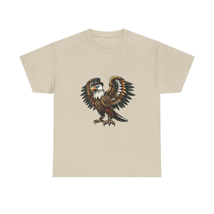 Eagle Graphic Tee, Unisex Heavy Cotton Shirt, Animal Lover Gift, Nature T-Shirt, Wildlife Apparel, Casual Daily Wear