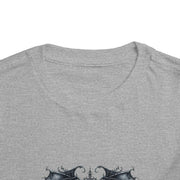 Gothic Dragon Toddler Tee, Cute Kids Shirt, Toddler Short Sleeve Tee, Unique Gift Idea, Halloween Outfit, Trendy Kids Apparel