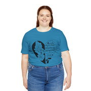 Heartfelt Floral Unisex Tee, Inspirational Shirt, Gift for Her, Motivational Apparel, Perfect for Birthdays, Everyday Wear