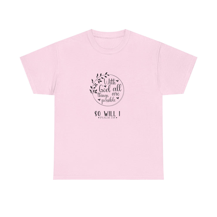 Inspirational Unisex Cotton Tee with Motivational Quote, Casual Graphic T-Shirt for Everyday Wear, Gift for Friends,