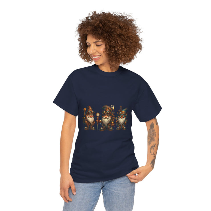 Unisex Heavy Cotton Tee, Funny T-Shirt, Cute Gift, Casual Wear, Gnome Lovers, Birthday Gift, Nature Enthusiast