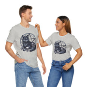 Gothic Wolf Tee | Unisex Graphic Shirt, Casual Outfit, Halloween Gift, Spooky Style, Animal Lover Apparel