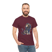 Majestic Lion Unisex Heavy Cotton Tee, Animal Lover Shirt, Eco-Friendly Gift, Casual Wear, Wildlife T-Shirt, Birthday Apparel