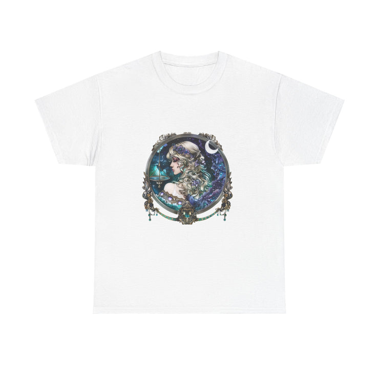 Mystical Moon Goddess Tee - Unisex Heavy Cotton Tee, Celestial Shirt, Boho Fashion, Witchy Clothing, Gift for Her