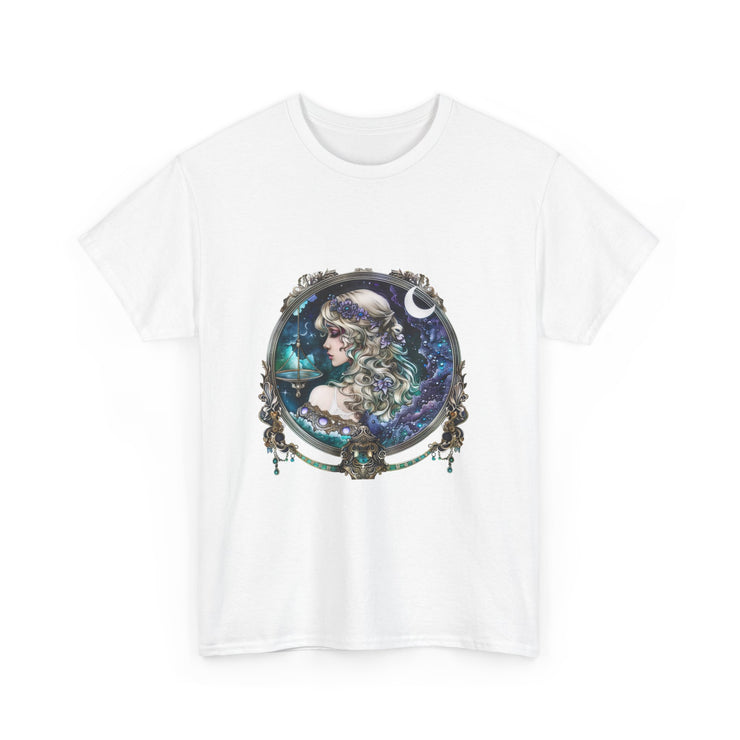 Mystical Moon Goddess Tee - Unisex Heavy Cotton Tee, Celestial Shirt, Boho Fashion, Witchy Clothing, Gift for Her