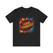 San Francisco Football Tee | Unisex Short Sleeve Shirt for Fans, Game Day Apparel, Sports Design, Casual Wear,
